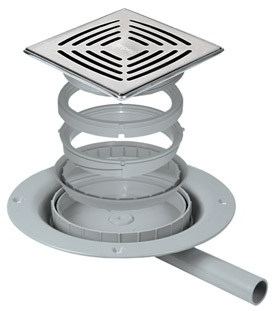 Wet Room shower waste traps